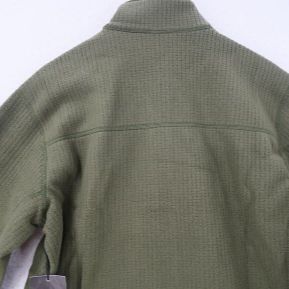 NEW Mountain Hardwear Men's Medium Explore Fleece Jacket, Surplus Green - Picture 15 of 16